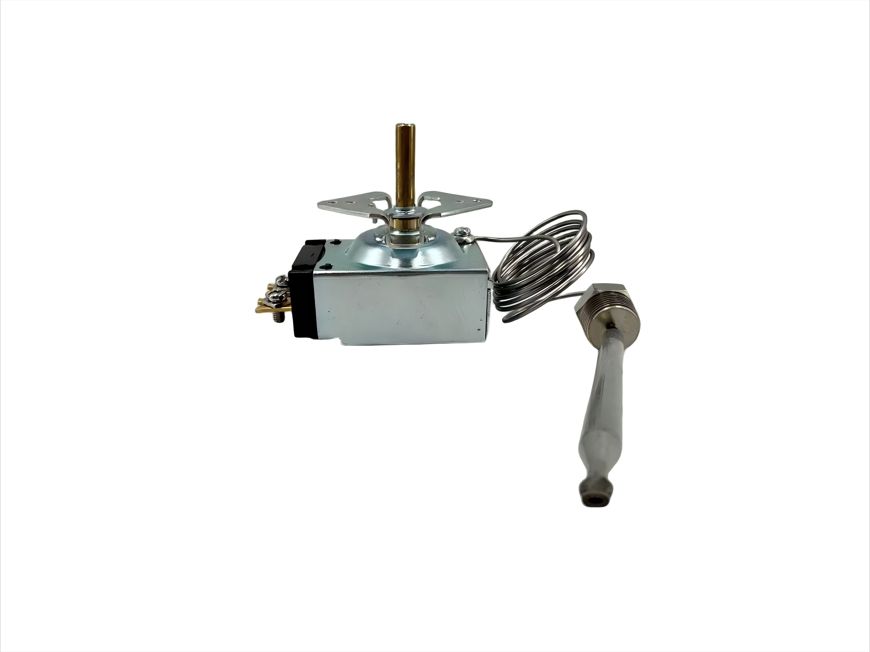 Válvula termostática de acero inoxidable duradera para freidora de gases de vida larga con piezas de estufa esenciales de bajo costo