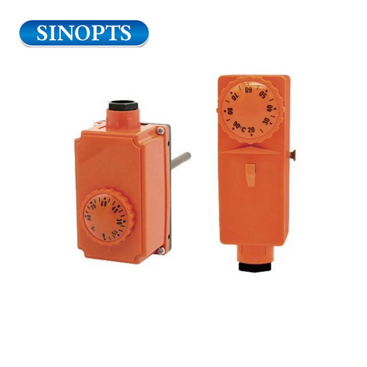 Termostato de inmersión 0 - 90 220V16A para la bomba de agua de la caldera 