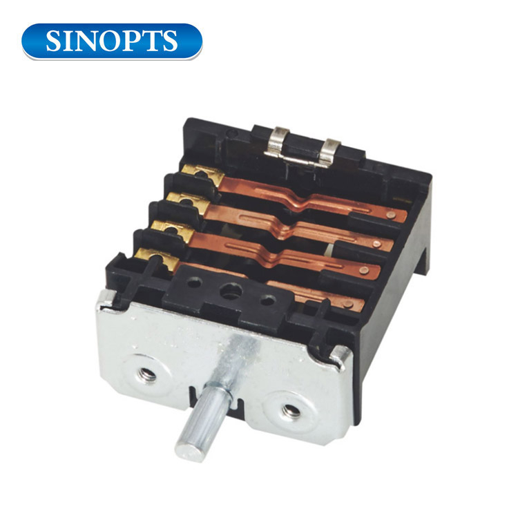 Interruptor de posición múltiple para ventilador de horno