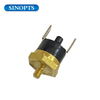 Mini elemento de calentamiento termostático Temperatura bimetal interruptor térmico