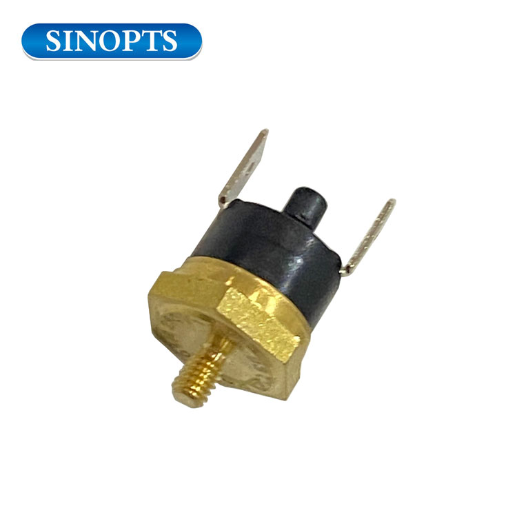 Mini elemento de calentamiento termostático Temperatura bimetal interruptor térmico