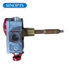 30-75 ℃ SINOPTS Termostato Válvula de control de gas natural del calentador de agua 