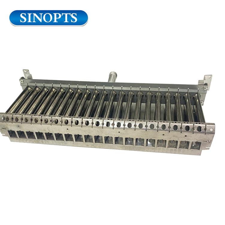 20 filas ng 430 bandeja de quemador de acero inoxidable