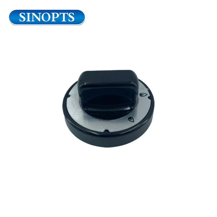 Sinopts Gas BBQ STOUVE Universal Electric Wood Plaus Black Red con pegatinas de escala