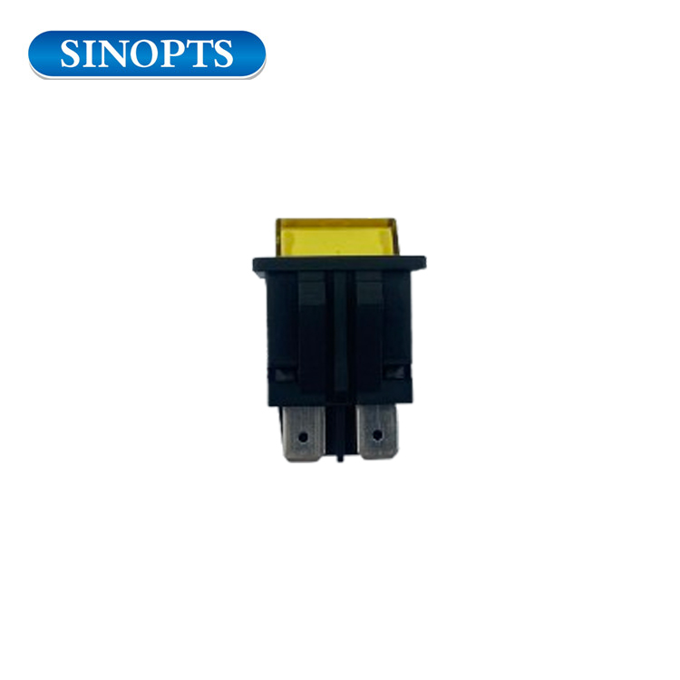 Sinopts rocker switch amarillo