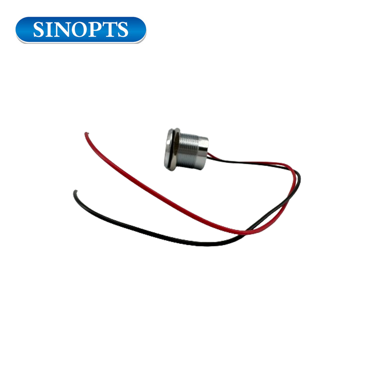 IP65 Botón Rojo impermeable de 19 mm 