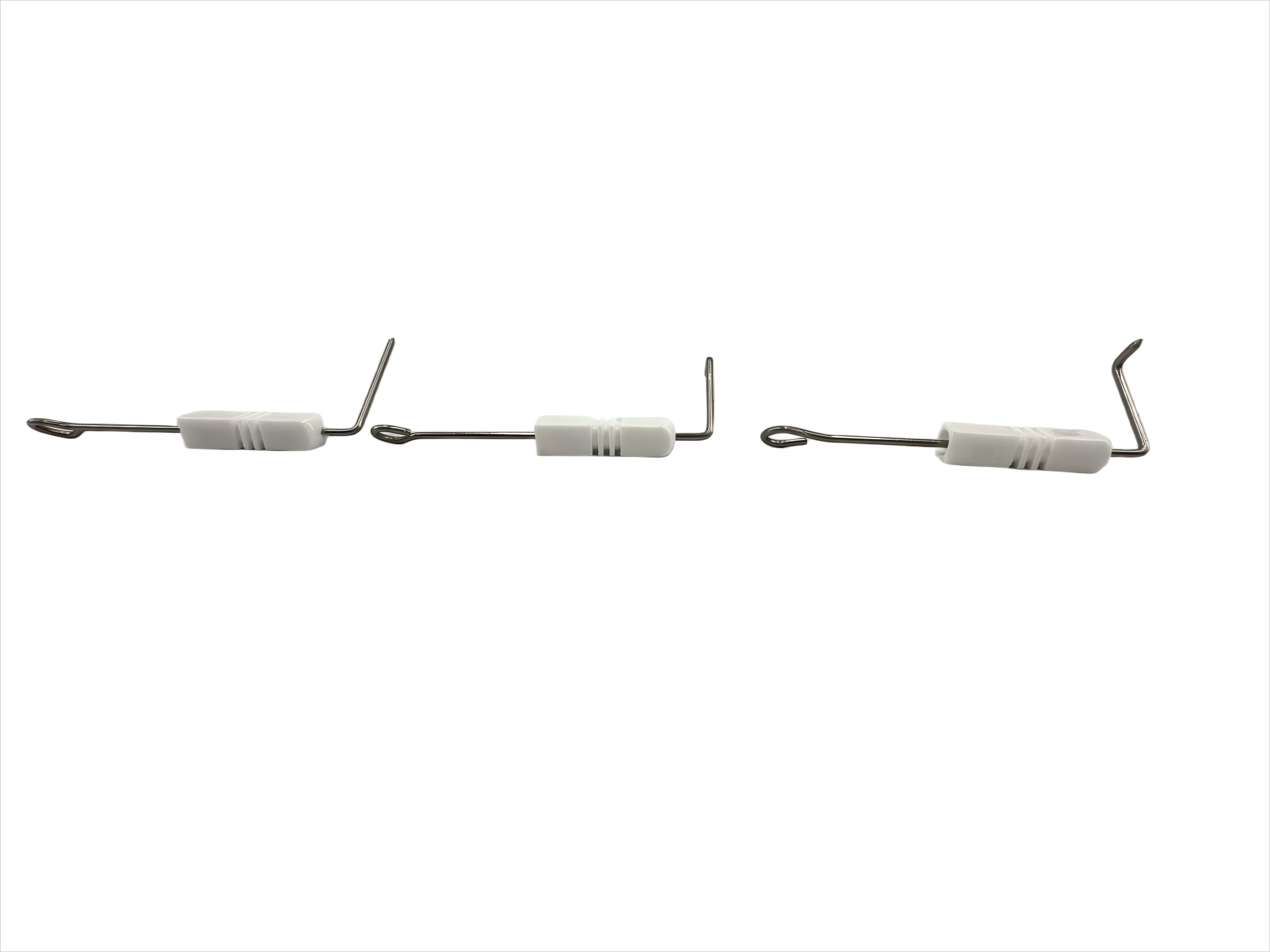 Accesorios de aguja de electrodo de estufa de gas de gas aislamiento cerámico acero inoxidable, resistente al calor y duradero, compatible con la mayoría de las marcas