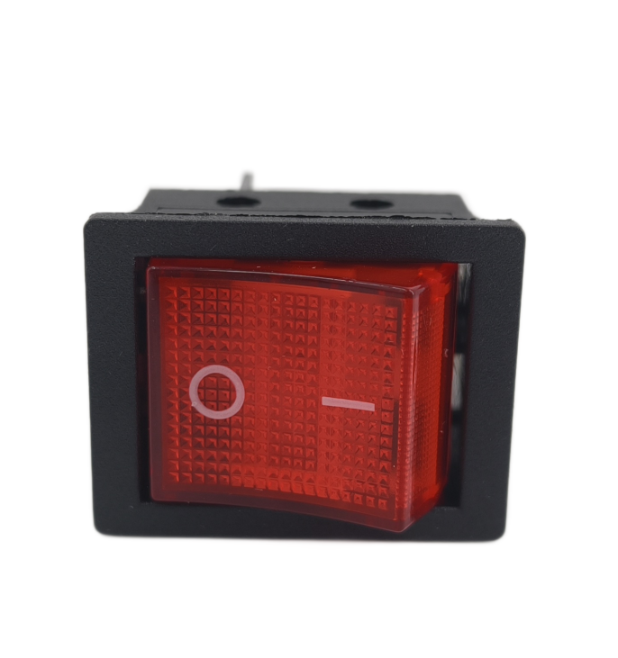 SINOPTS remium Mini interruptor basculante rojo de bajo consumo 
