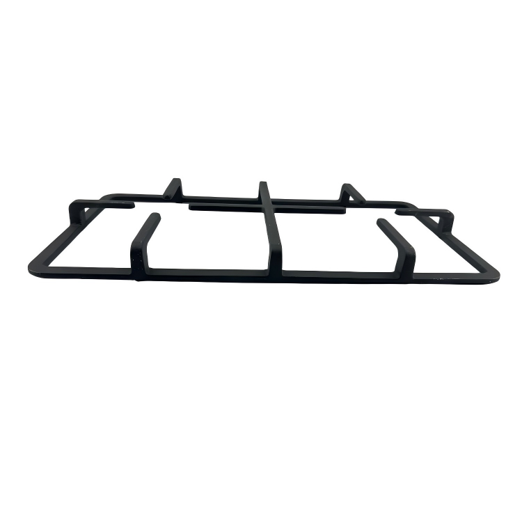 Soporte de la placa de gas de hierro fundido de dos quemadores con soporte de wok para cocción al aire libre y accesorios para la parrilla y la parrilla de cocción al aire libre