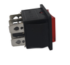 Interruptor basculante compacto rojo de alto rendimiento Sinopts