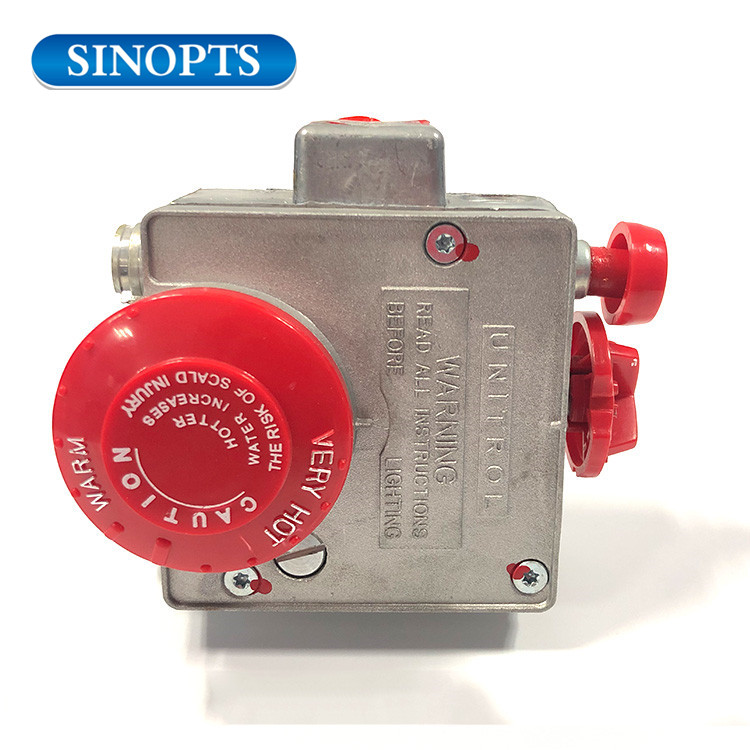 30-75 ℃ Válvula de control de gas natural del termostato de agua Termostato De Calentador De Agua A Gas