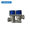Gas de 24 VDC Gas o gas natural Válvula de control del interruptor de solenoide electromagnético de doble polo