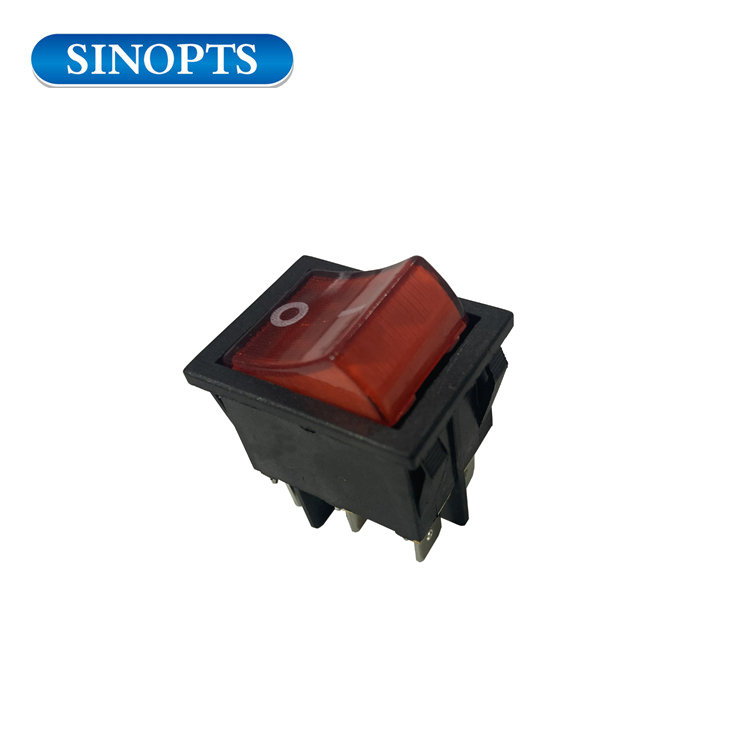 Interruptor rockero encendido 