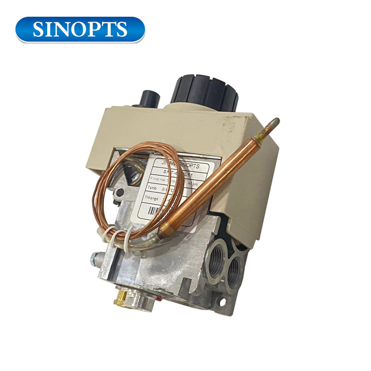 18-48 ℃ Válvula de control de gas con encendido piezo