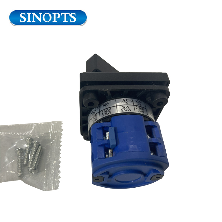 Interruptor de perilla de interruptor universal de tres velocidades