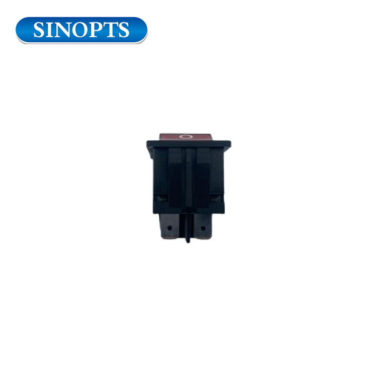 Sinopts rocker switch rojo