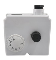 SINOPTS Interruptor de termostato con perilla ajustable para tubo de caldera