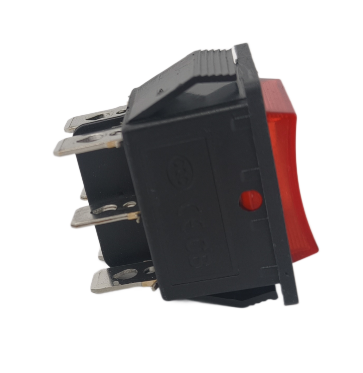 Interruptor basculante compacto rojo de alto rendimiento Sinopts