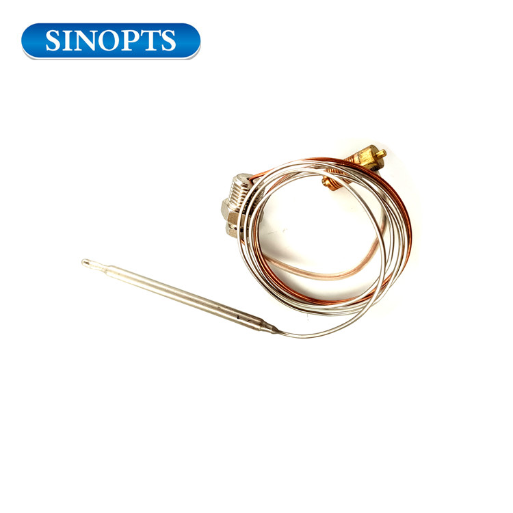 Reemplace el bulbo del termostato de la sonda del sensor de temperatura de los accesorios de la válvula de control de temperatura del gas 710 para la válvula de 120-200 grados