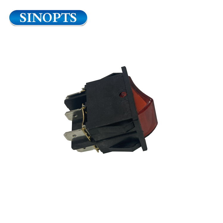 Interruptor rockero encendido 