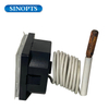 SINOPTS 0-120C Medidor de termómetro de agua cuadrada 