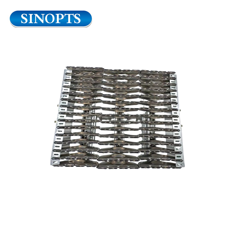 15 filas *3 piezas de quemador conector de tubo de aluminio Combustión de acero inoxidable fila de fuego