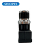 2 Outlet AA Batería Push Botton Ele Electric Igniter