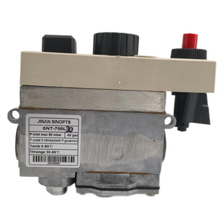 SINOPTS Válvula de control termostática para horno de gas de 30 a 90 grados Celsius con encendedor