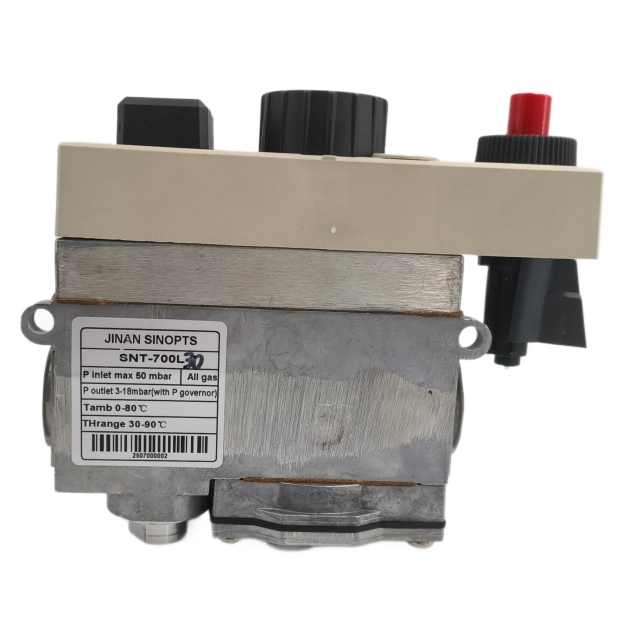 SINOPTS Válvula de control termostática para horno de gas de 30 a 90 grados Celsius con encendedor