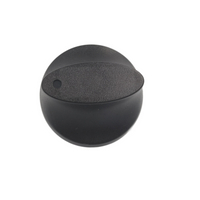 SINOPTS Quemador de repuesto para estufa de gas, perilla de apertura de 6mm, color negro