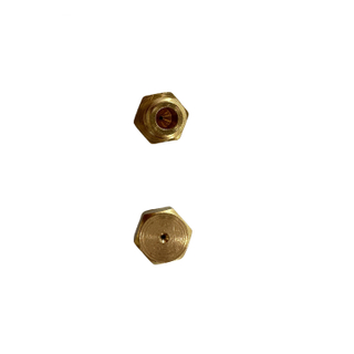 Piezas de repuesto de tubo rectas de pezones machos de rosca hexagonal