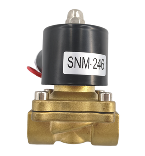 SINOPTS Válvula magnética de latón normalmente cerrada 