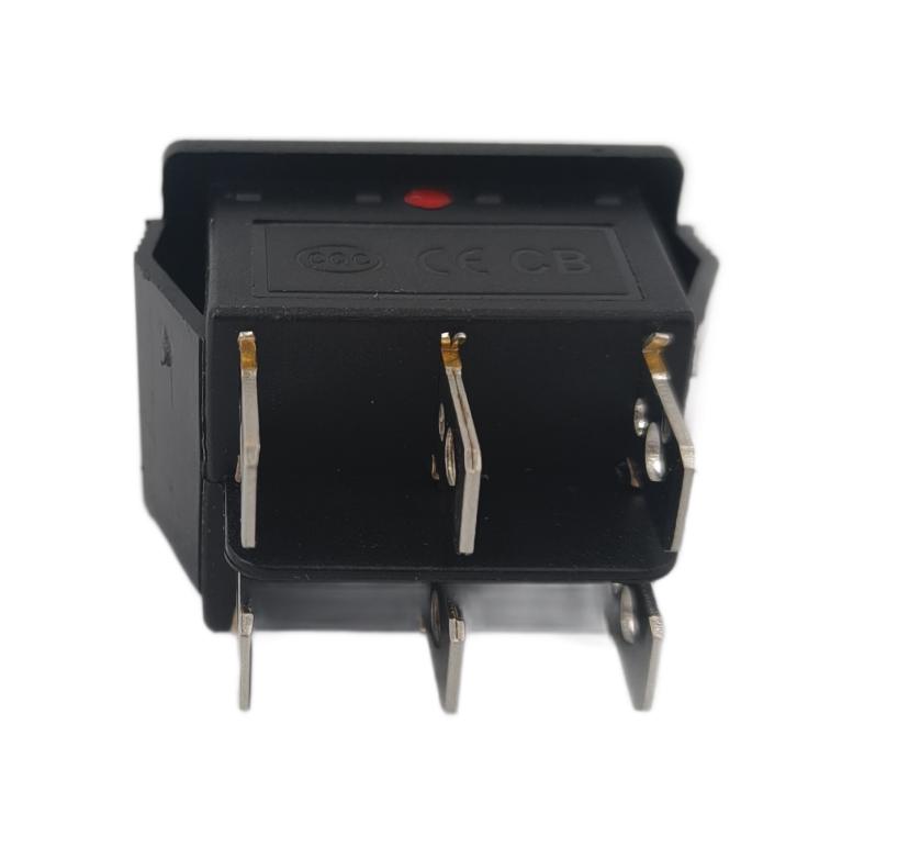 Interruptor basculante compacto rojo de alto rendimiento Sinopts