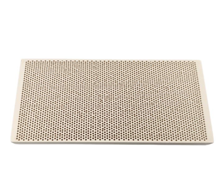 Placa cerámica infrarroja en forma de panal para piezas de calentador de gas para quemadores de gas