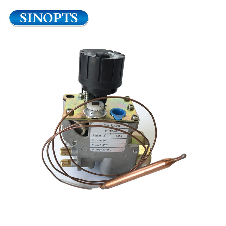 Válvula de control de gas termostático de 13-48 grados