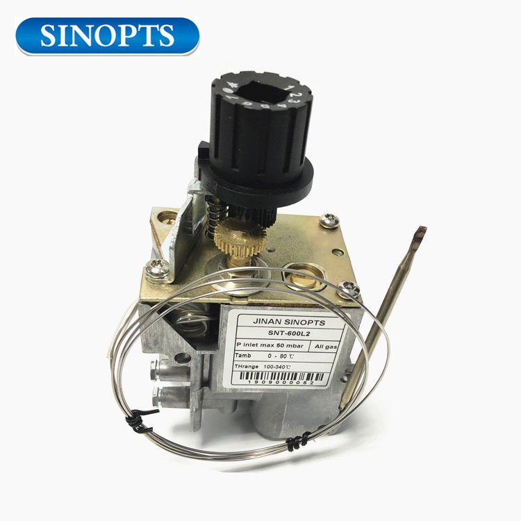 Válvula de control de gas termostático de 100-340 ℃ Combinación de gases
