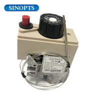 100-340 ℃ Sensor de temperatura de la válvula de control de gas termostático para horno de gas