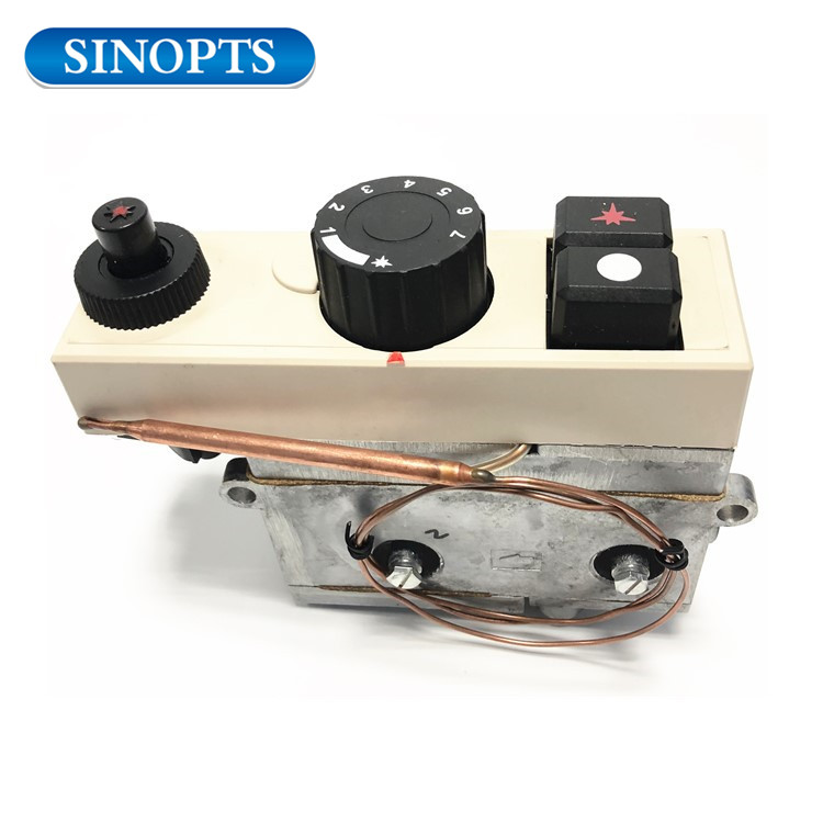 110-190 ℃ Válvula de control de combinación de freidora a gas