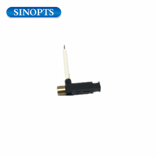 Encendedor de gas cerámico piezoeligratoria montada encendedor