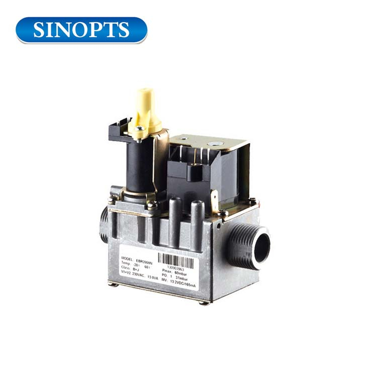Válvula de gas de solenoide proporcional combinada para calderas suspendidas