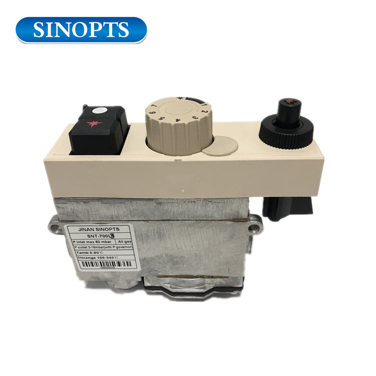 Válvula de control de gas del calentador de gas de 100-340 ℃