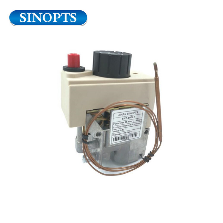 Válvula de control termostático del calentador de gas de 100-340 ℃