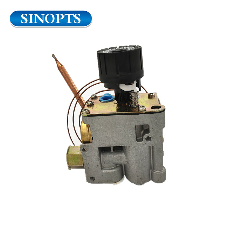 Válvula de control de gas termostática de 13-38 grados para sistema de quemador de gas