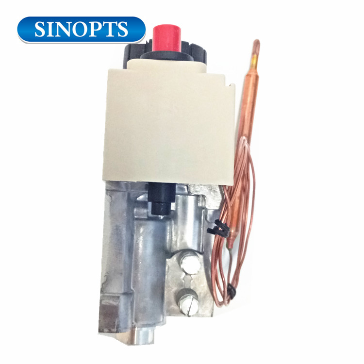 8-33 ℃ Válvula del termostato del controlador de temperatura del calentador de gas Sinopts