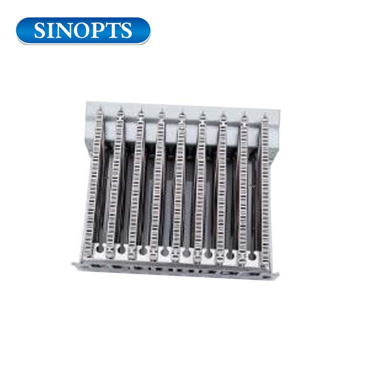 Quemador de agua de gas de 9 filas de acero inoxidable