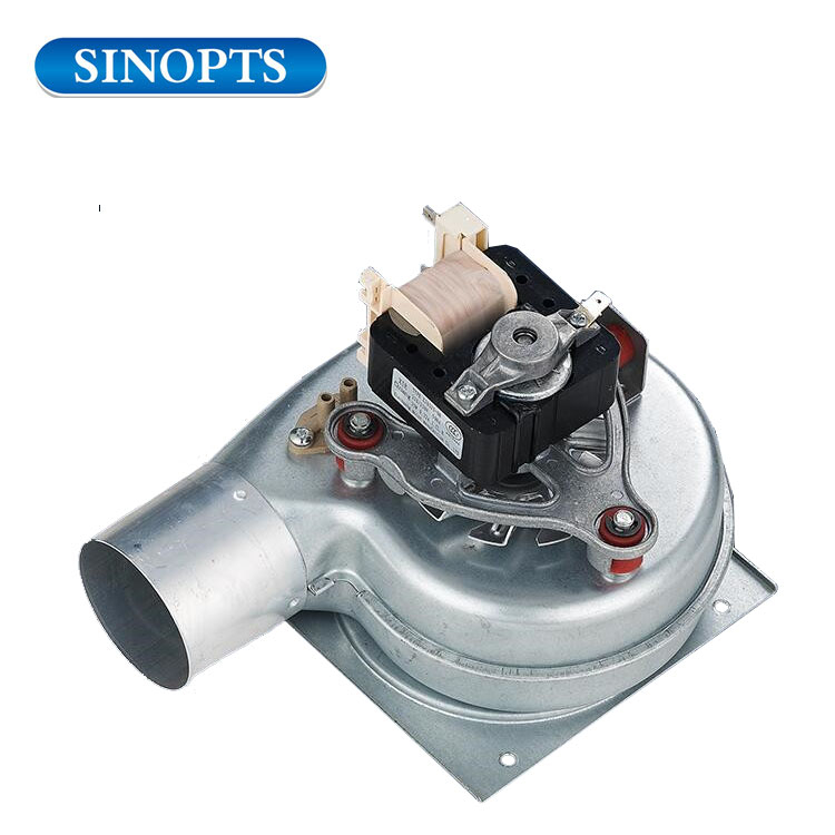 Ventilador pequeño y potente de 220 V para caldera combinada con placa de montaje